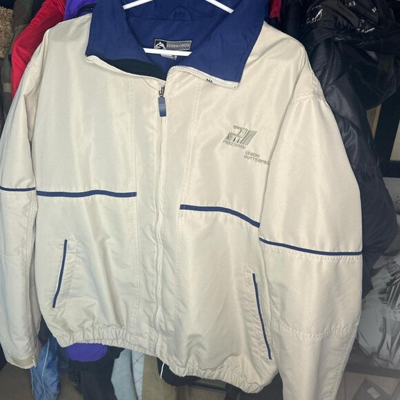 American Vintage Beige and Blue Jacket - Picture 2 of 4